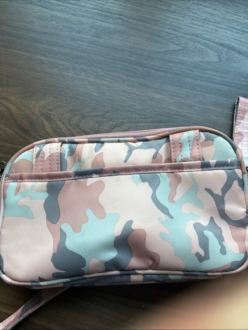 lug Quilted Pink Camouflage roundabout, Crossbody belt bag